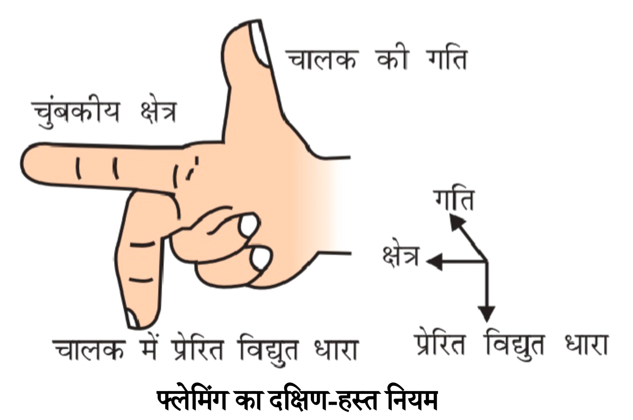 फ्लेमिंग के दक्षिण हस्त के नियम